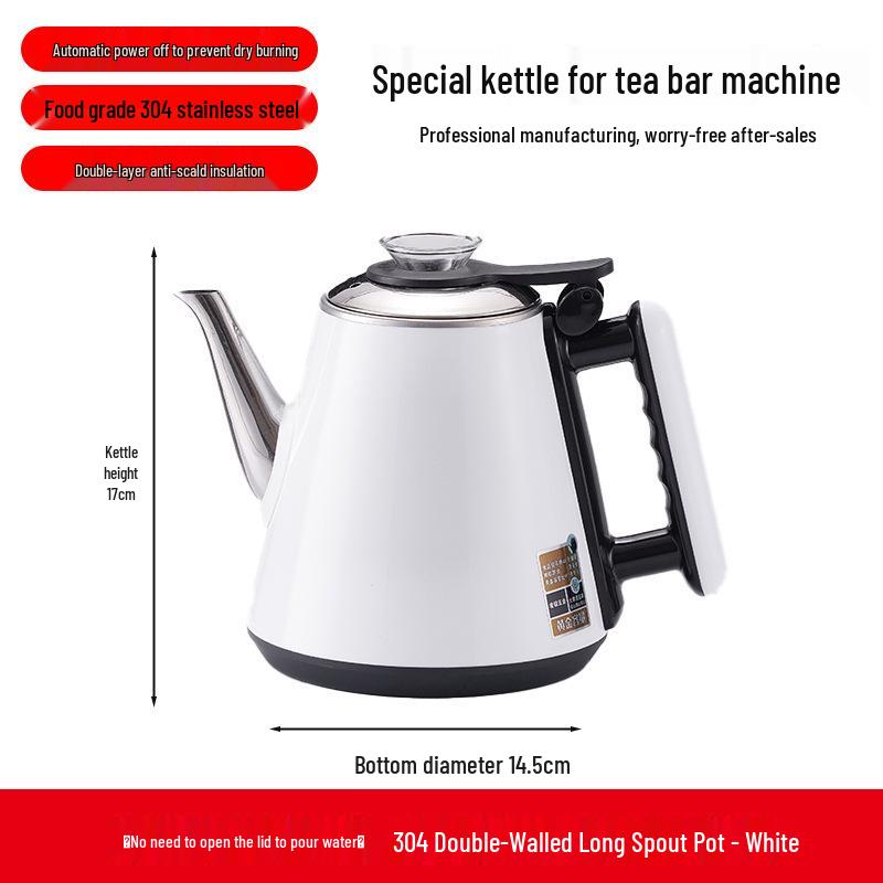 Universal Stainless Steel Electric Tea Kettle and Dispenser with Stove Function