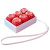 Silent Keyboard Fidget Clicker Toy Mini Fidget Keychain  Fidget Play