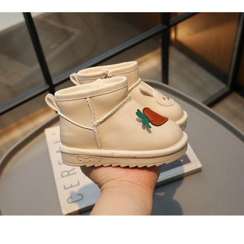 Koreanische Version niedliche Kinder Schneestiefel Winter neue warme Kinderstiefel Kurzstiefel