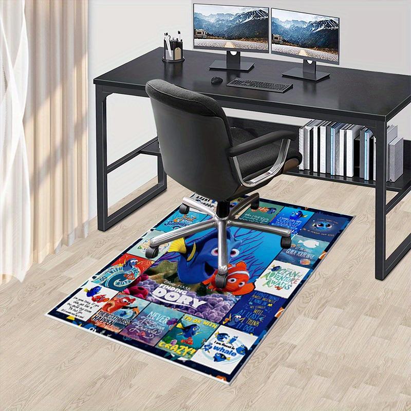 Finding Dory Themed Office Carpet, Under Chair Rug, Gift for, Home Decor, Nemo Adventure Mat, Pixar Adventure Blanket, Ocean Friends 60cm by 90cm