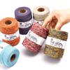 Cordeau Macramé Polyester Doux Mat 3mm 90m Corde Tricot Main pour Fabrication Sac à Main Corde