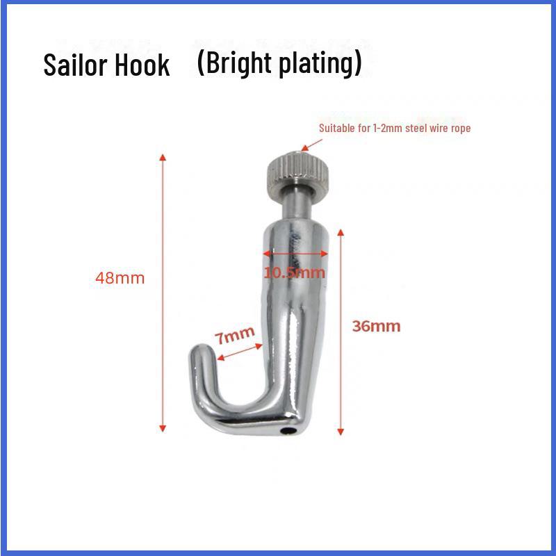 

Современный декоративный проволочный трос в китайском стиле с самоблокирующимся металлическим крюком