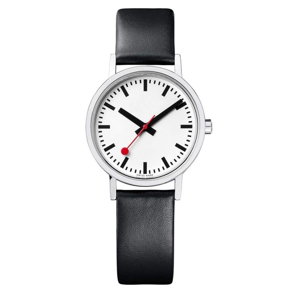 Mondaine Classic Pure Officially Black A658.30323.16OMV Watch, Imported,
