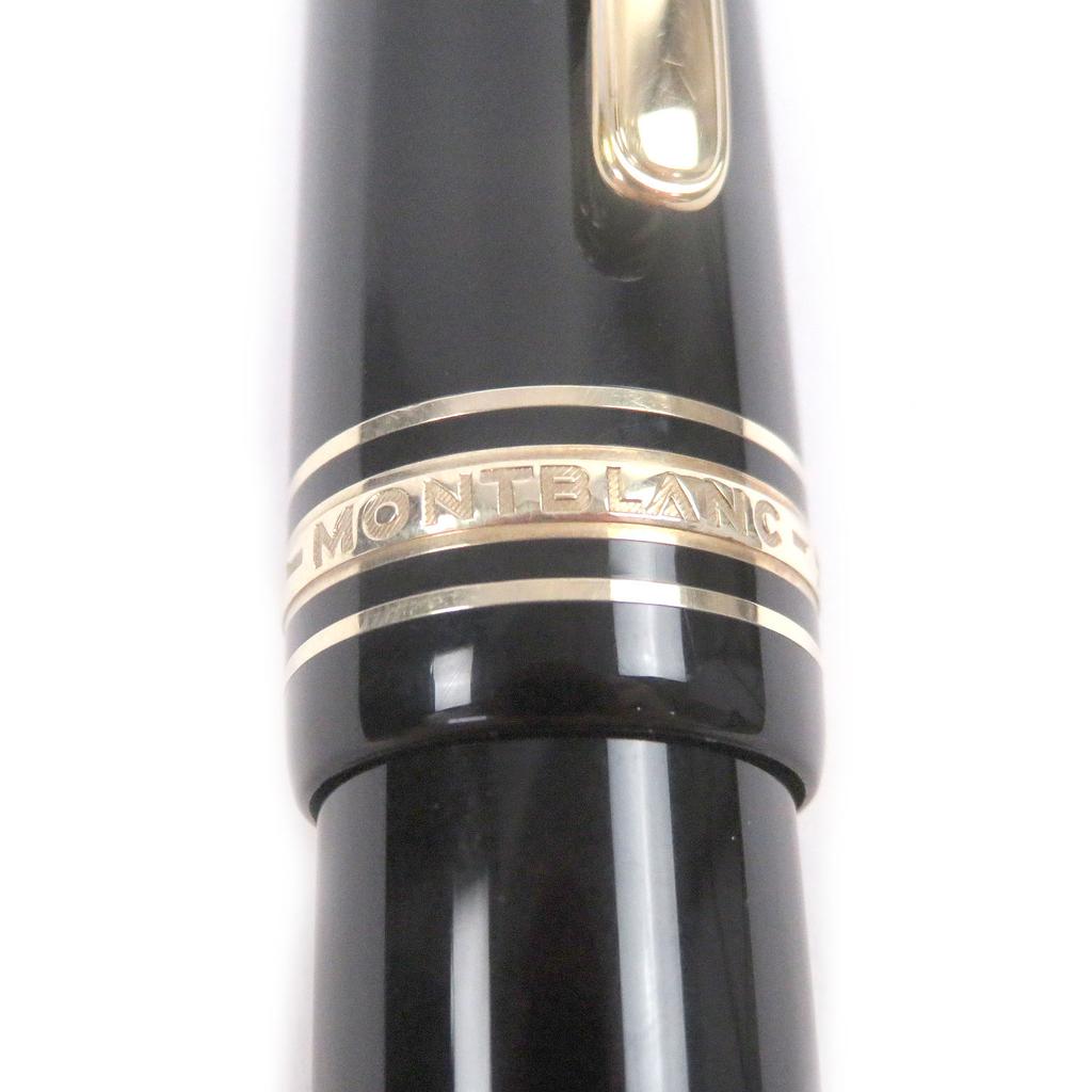 Excellent MONTBLANC fountain pen Meisterstück 149 Cap type black 14K mens Used