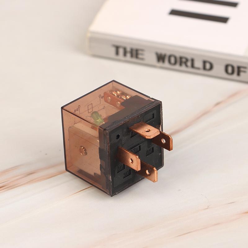 Dc 12V 24V Waterproof Automotive Relay 4/5Pin Spdt Car Control Device 100A With Light Car Relays Control Switch
