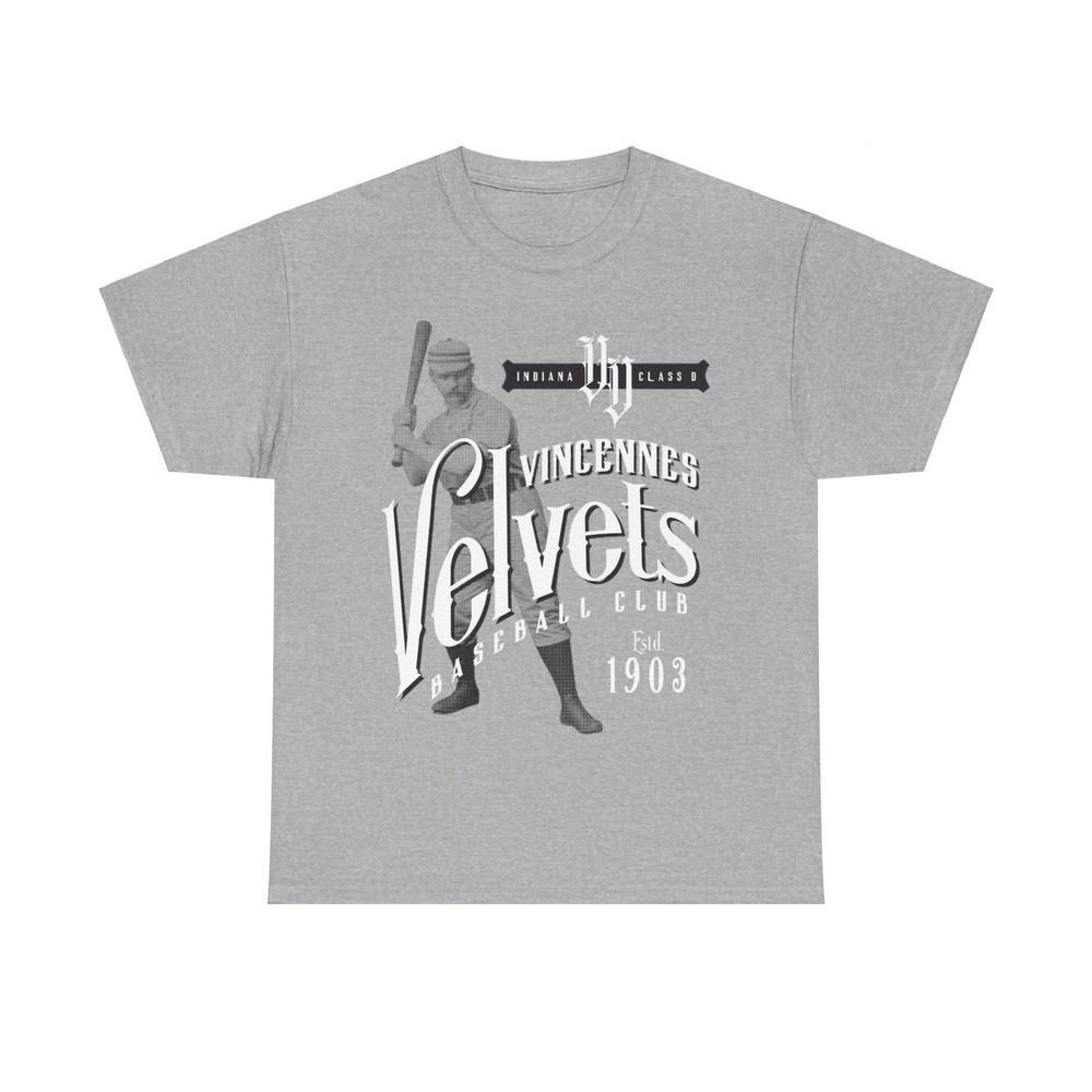 

Vincennes Velvets Est 1903 Indiana Baseball T-shirt M