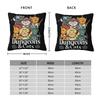 Funny And Cats Square Pillow Cases Cushion Covers Awesome Zipper Decor Pillowcase for Living Room
