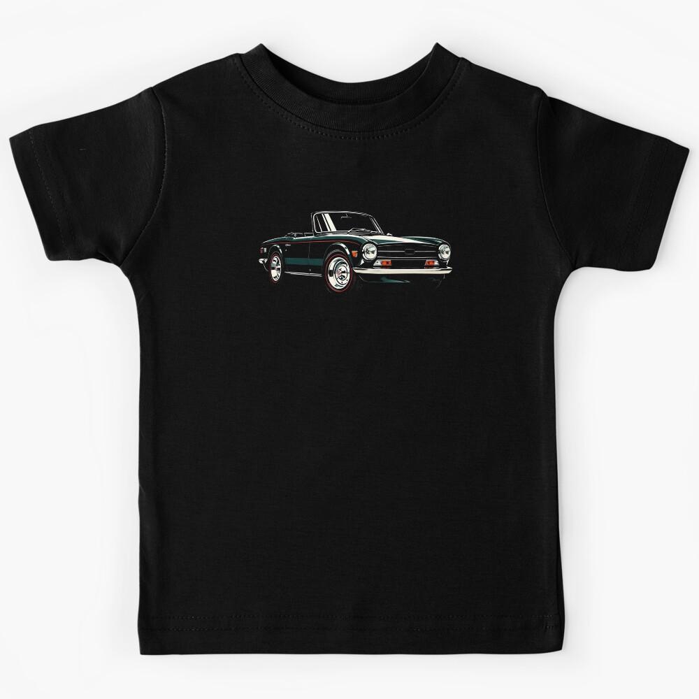 Triumph TR6 Roadster – Classic British Sports Car Art Print Kids T-Shirt 110
