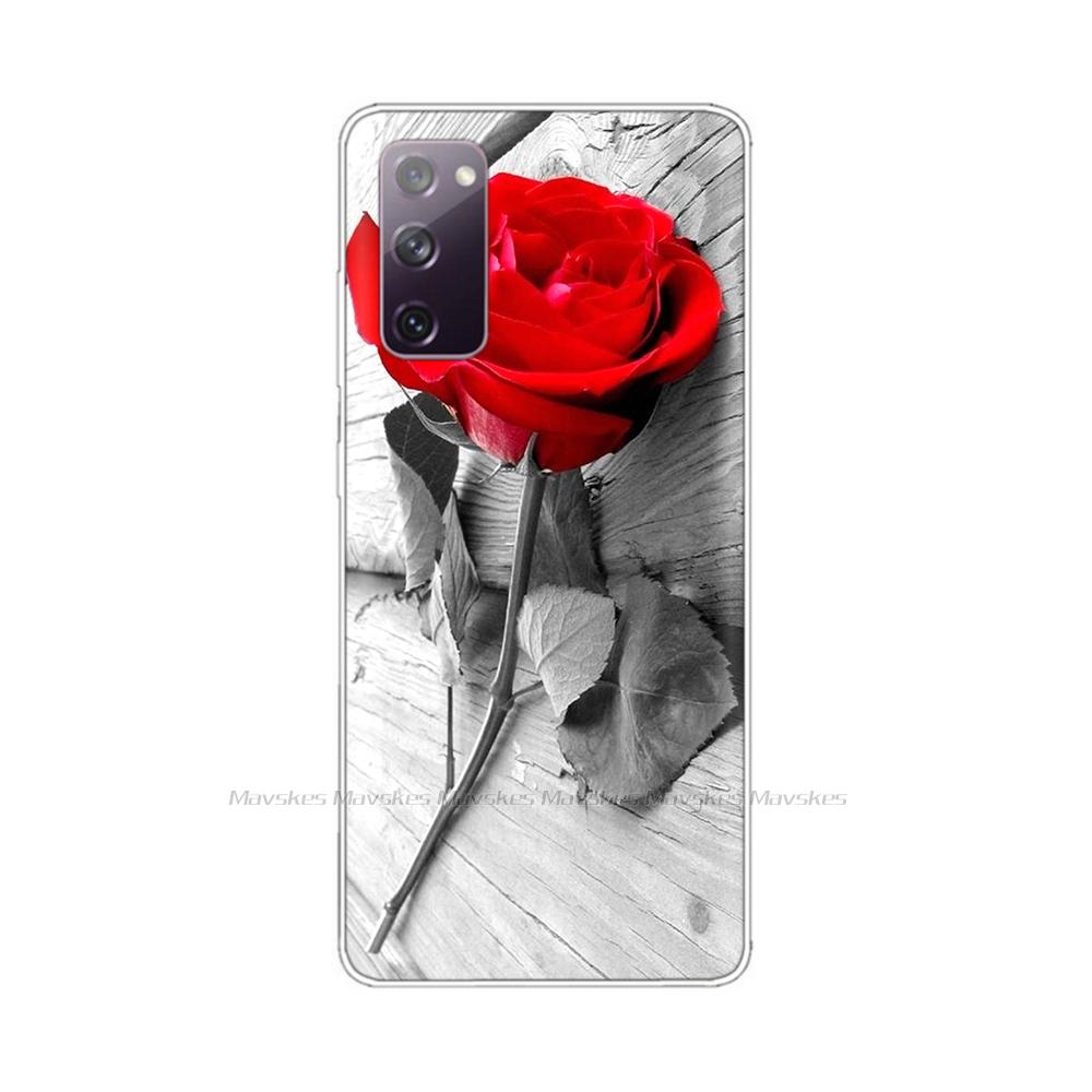 For Samsung S20 FE 4G 5G Case Soft TPU Silicone Phone Case For Samsung Galaxy S20 Fan Edition S20 Lite FE S20FE Back Cover Funda