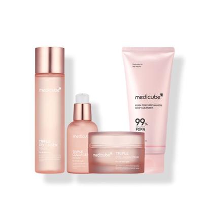 Set de Elasticidad Triple Colágeno de 4 Piezas