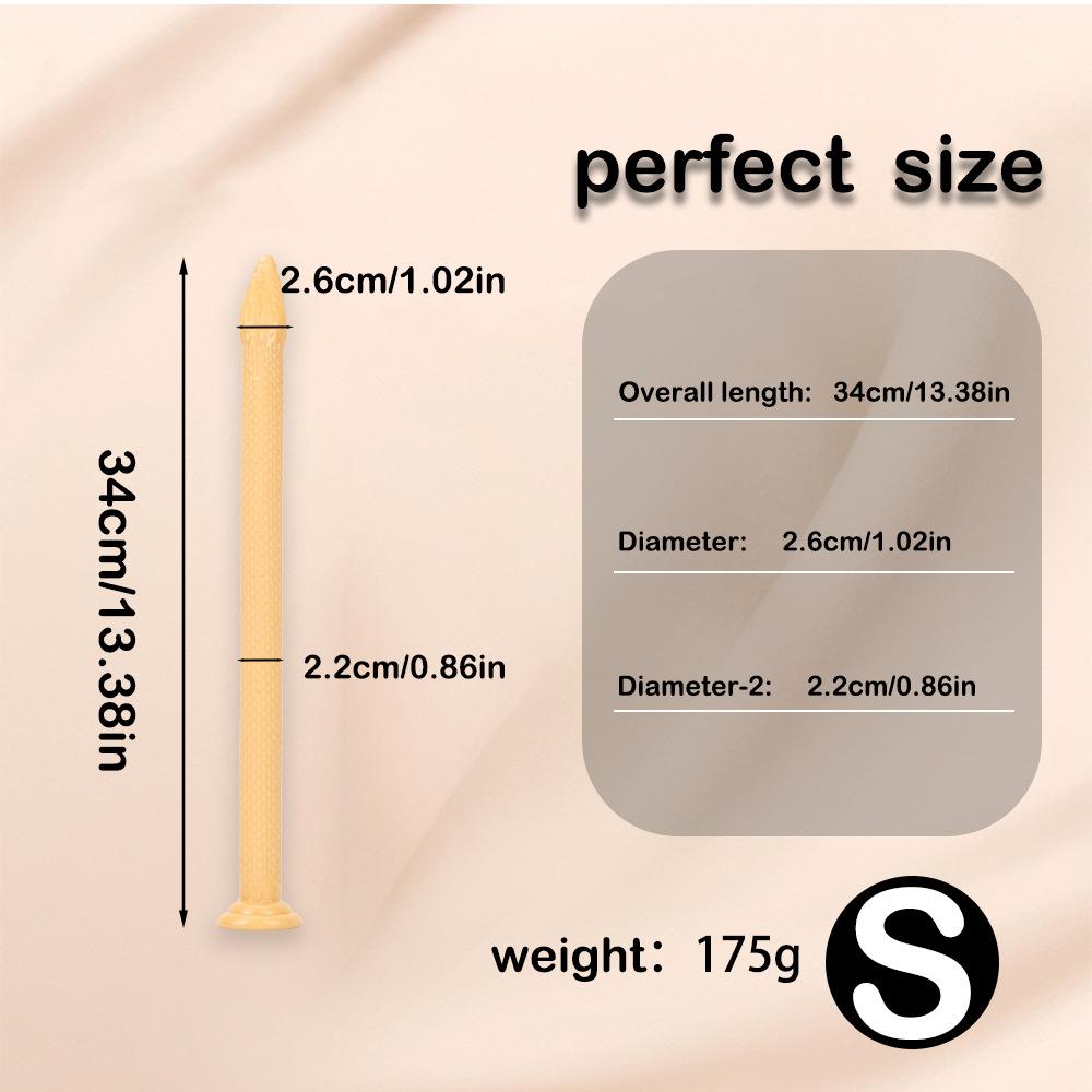 Super Long Anal Dildo, Snake Butt Plugs with Suction Cup, Prostate Massager Sex Toys for Men, Women