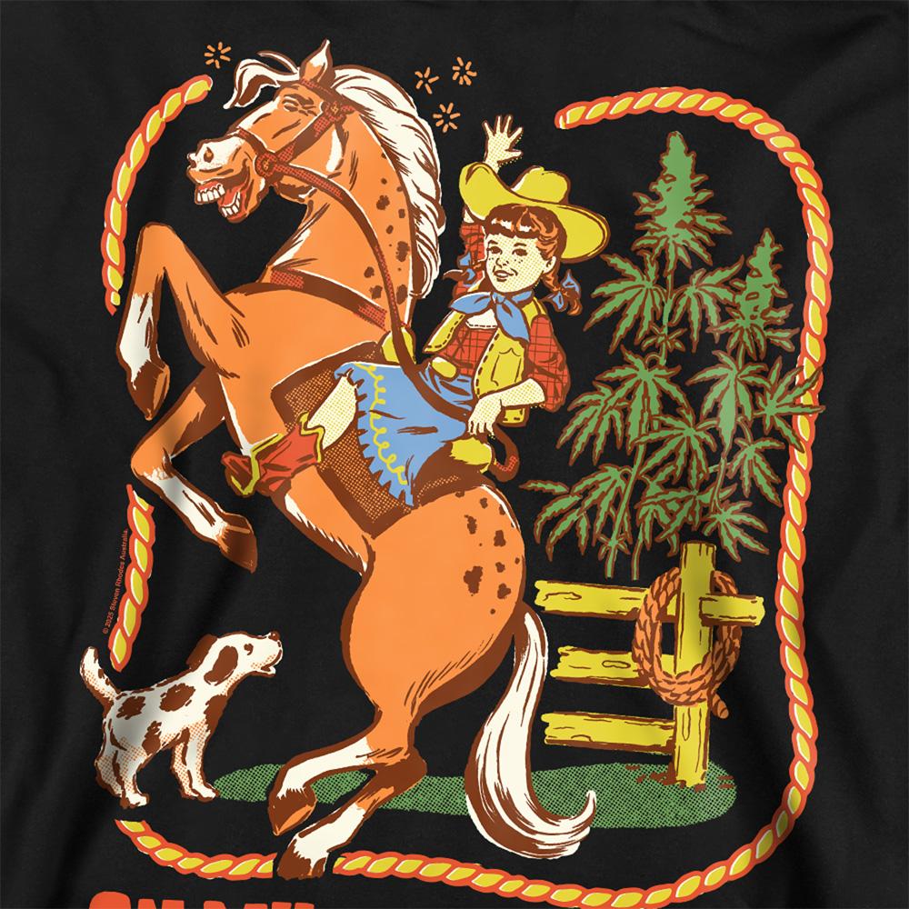 Steven Rhodes Unisex Adult On My High Horse Sweatshirt