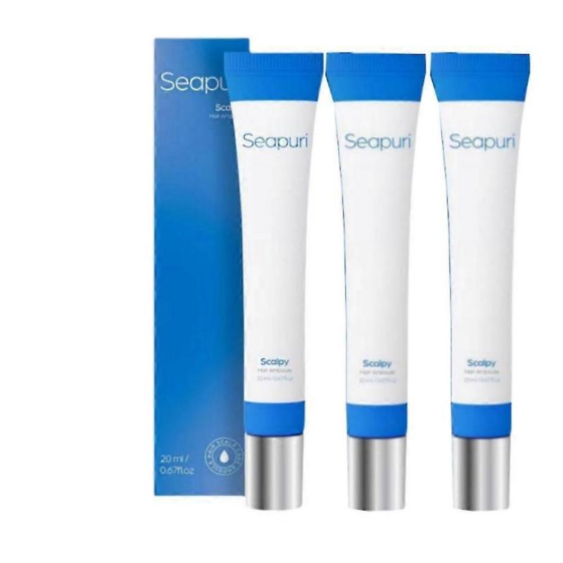 3pcs Seapuri Hair Scalp Ampoule 20ml Hair Loss Care