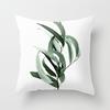 Green Tropical Leaf Pillow Cover Fleshy Polyester Pillow Cushion Cover Decoration Salon Home Decor Throw Pillows Car Seat Chair