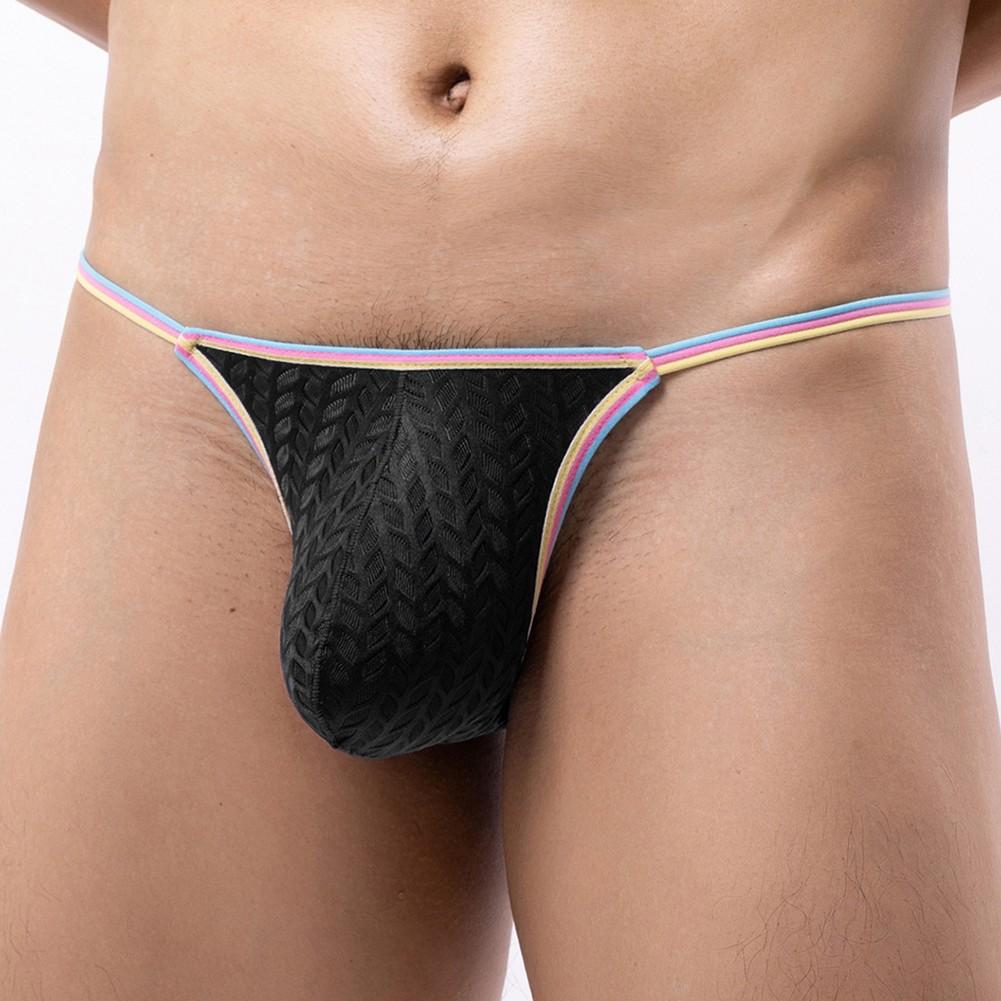 Höschen für Herren, Unterwäsche, Beutel, normal, sexy, einfarbig