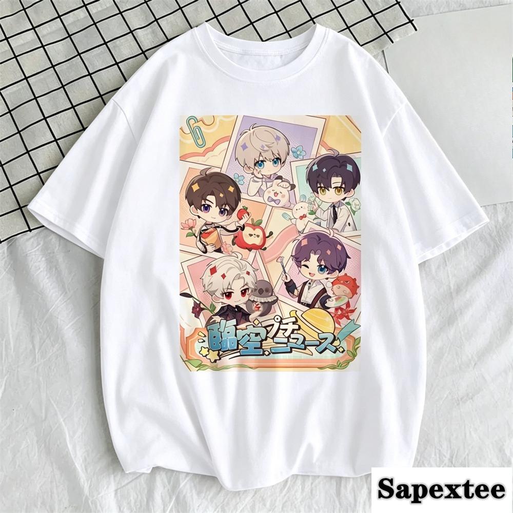 Love And Deepspace T Shirt Unisex Punk Comfortable Y2k Vintage Harajuku Graphic Tshirt Anime Vintage Retro Streetwear