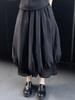 Spring 2026 Korean Layered High-Waisted Puff Skirt for Women