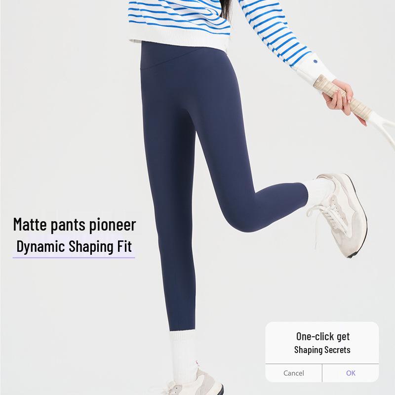 

Женские кашемировые леггинсы для йоги с высокой талией - Плотные, матовые, больших размеров, на бархатной подкладке для осени/зимы XL [125-140 lbs]