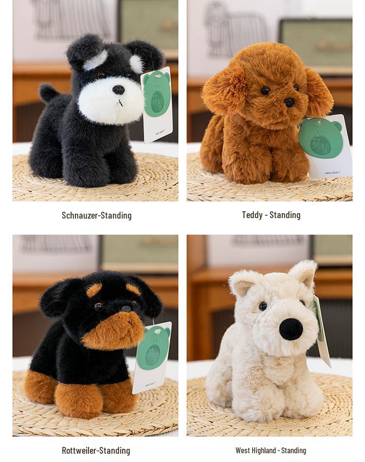 Puppy Series Plush Toys & Figurines - Perfect for Home Decor & Children's Gifts