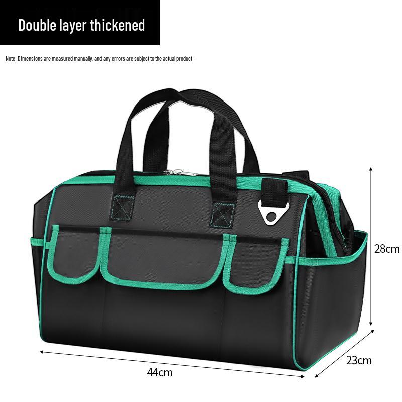 Heavy-Duty Waterproof Tool Bag - Durable, Multi-Functional, and Portable for Carpenters and Electricians