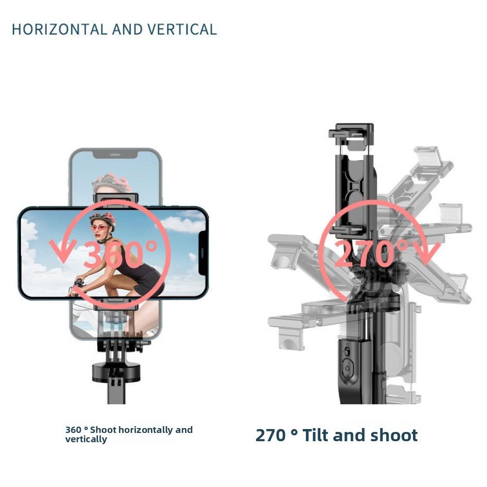 Portable Handheld Bluetooth Selfie Stick Adjustable Selfie Stick Tripod  Home