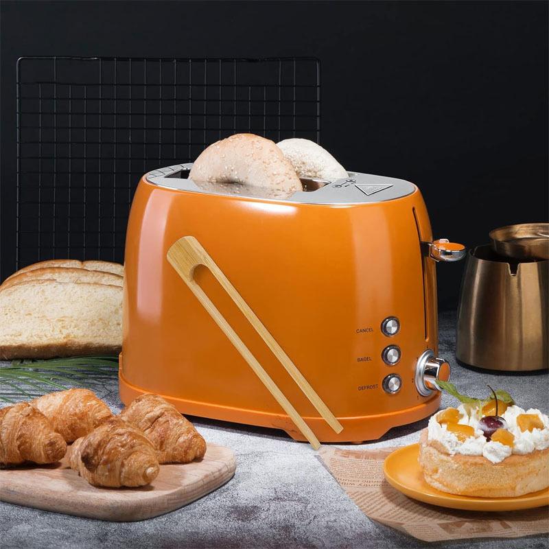 1/2 Stk. Magnetische Bambus Toasterzange Servierzange Toaster Brot Klemme Werkzeug Gebäckklemme Toasterzange Bambus Toasterzangen