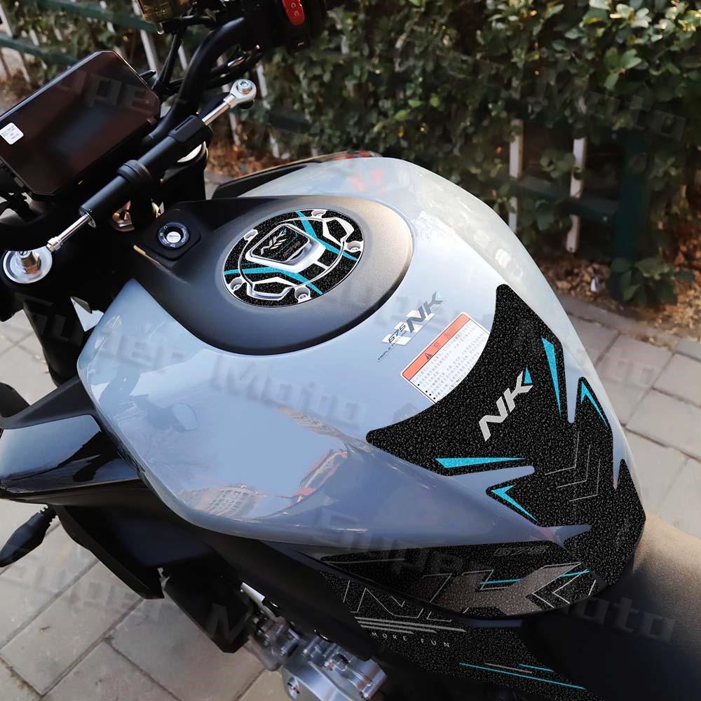 Motorcycle Frosted Fuel Tank Gas Cover Sticker Knee Grip Traction Decal Kit Protection Accessories For NK 675 675 NK