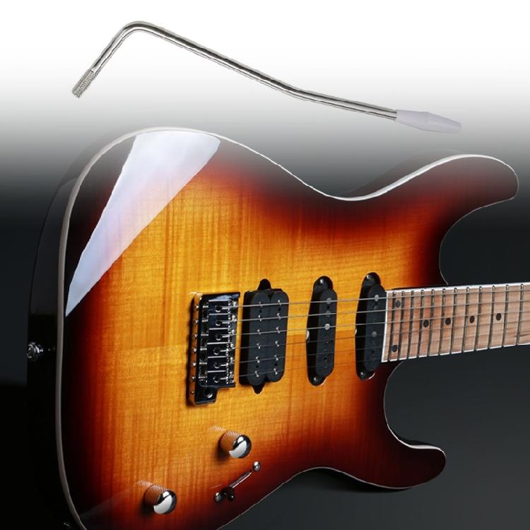 Guitar Tremolo Arm Whammy Rod Guitar Thread Tremolo Arm Vibratos Arm Tremolo Stick Replacement with Tip Hat for Guitar