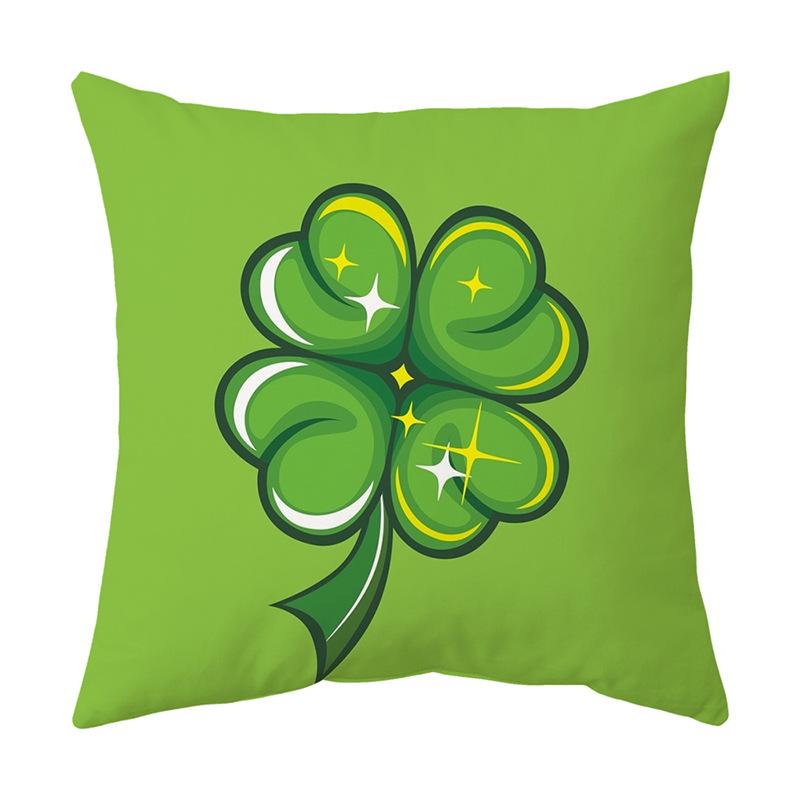 Cushion Pillow Cover Printed Cushion Cover St. Patrick's Day Gift