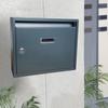 Modern Lockable Mailbox Combination Locking Box Durable Key Paperwork Magazines Holder Postbox and