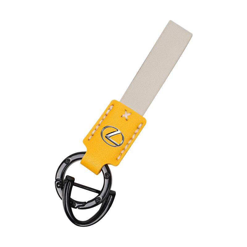 

Leather Material Wear-resistant Zinc Alloy Keychain For Lexus F SPORT GX460 Ct200h IS250 ES 220D IS200 Fsport GS GX IS LS LX NX