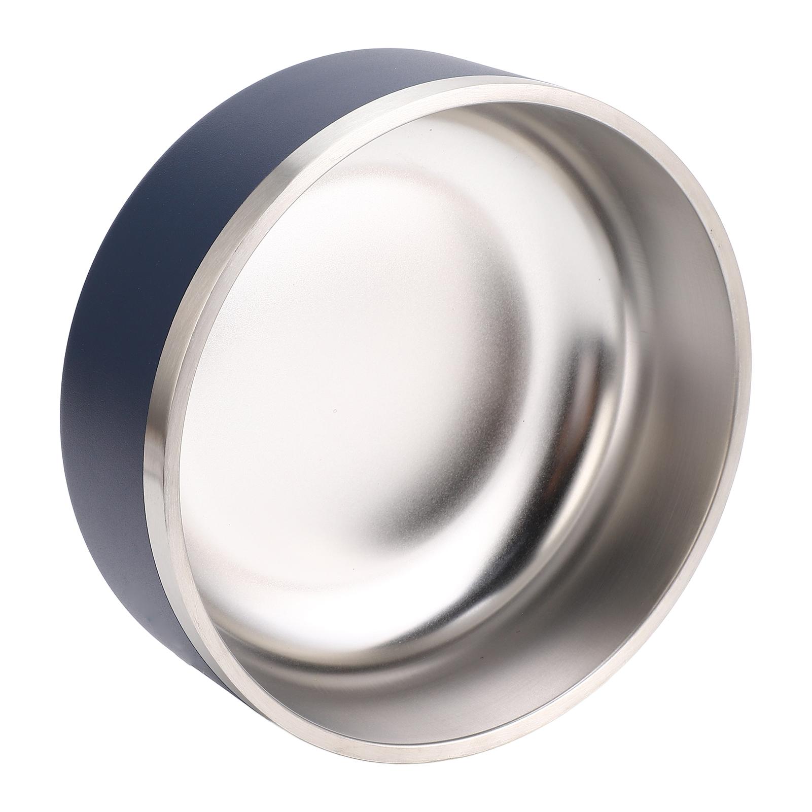 

Pet Bowl 304 Thickened Stainless Steel Anti Slip Bottom Large Capacity Cat Dog Food Bowl Feeding Bowl for Home Indoor L