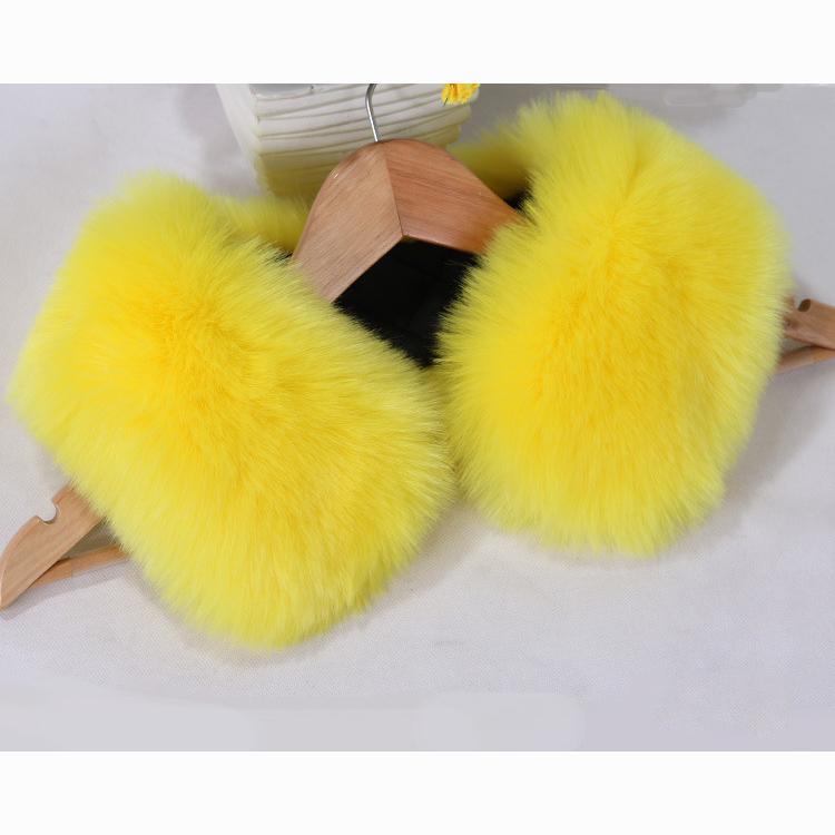 Límec Liščí kožešina Šála Zimní Luxusní Nadýchaná Šála Udržuje Krk v Teple Ženy Muži Huňaté Čtvercové Šály Doplňky ke Kabátu