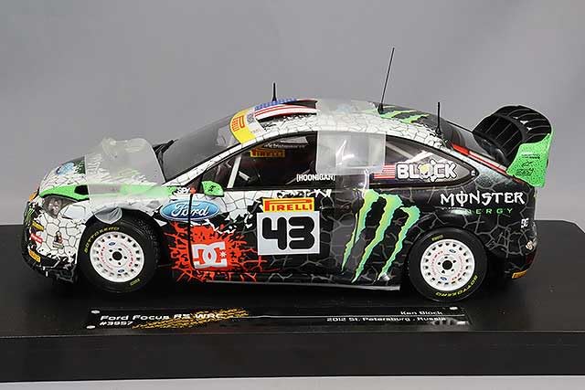 Sunstar Ford Focus RS 12 Petersburg Ken Block 3957 St. #43 1/18