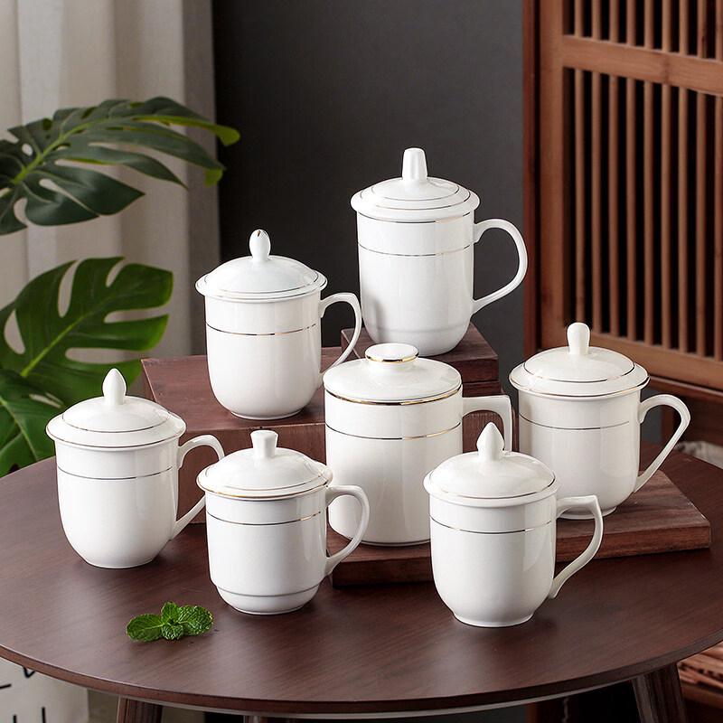 HANDUNYOU Bone China Mug with Handle