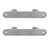 2PCS 6in Straight Bow Chock 316 Stainless Steel Mirror Polished Line Cleat Chock for Yacht
