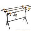 Lixada Adjustable Retractable Carp Fishing Rod Pod Stand Holder Fishing Pole Pod Bracket Fishing Tac