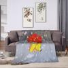 P-Pumuckl Plüschdecke Junge Mädchen Flanell Überwurfdecke Für Wohnzimmer Weich DIY Qualität Tagesdecke Geschenkidee