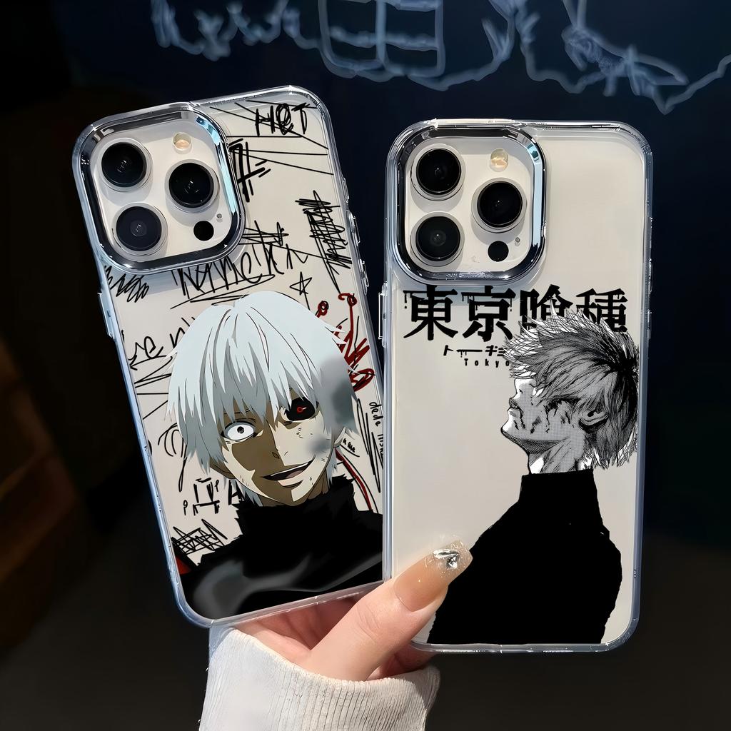Coque de téléphone Anime Japonais Tokyo Ghoul Pour iPhone 17 16e 16 15 14 13 12 11 mini Pro Max X XR XSMAX 8 7 Air Plus Housse Souple