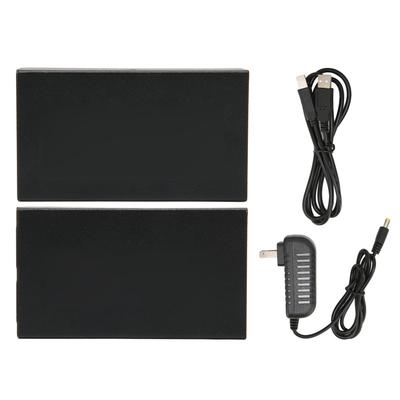 USB 2.0 Extender Panoramic Track 2 Way Transmission POC Power Supply USB Over Ethernet 100‑240VUS