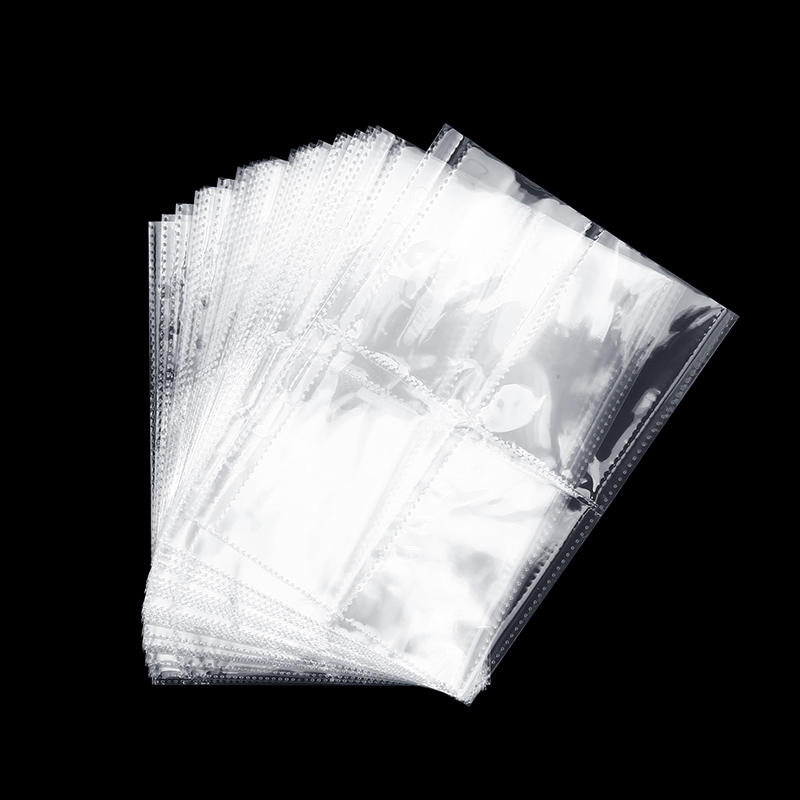 A5 Transparent PVC File Folder Multifunctional Loose Leaf Document Organizer For Photo Card Collection Postcard Storage Binder