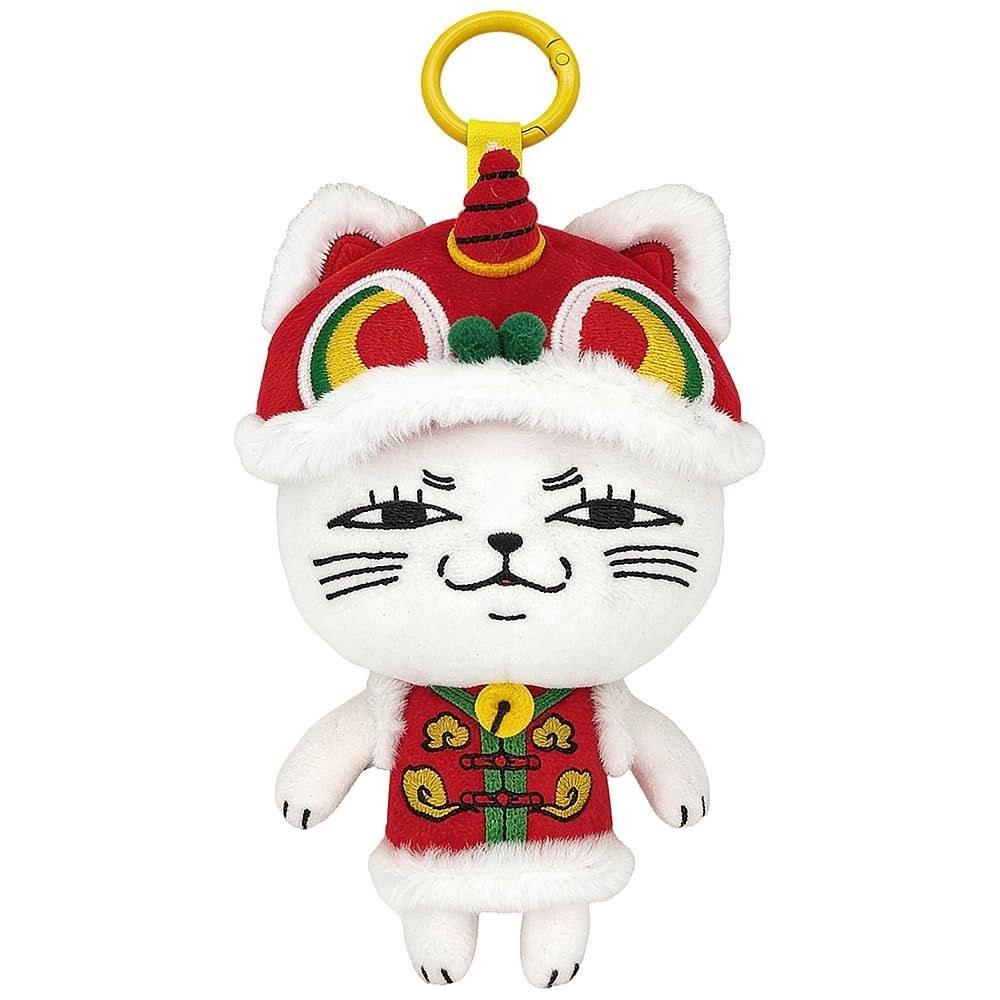 SUNRISEPOP Dandadan - Plush Toy Turbo Baba Old Year Version. Made polyester approximately 140mm height. Material Main body keychain zinc alloy.