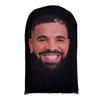 Cosplay 3D Printed Kanye Mask Stretch Mesh Full Face Mask Men Women Role Play Headdress Halloween Masquerade Balaclava Headdress