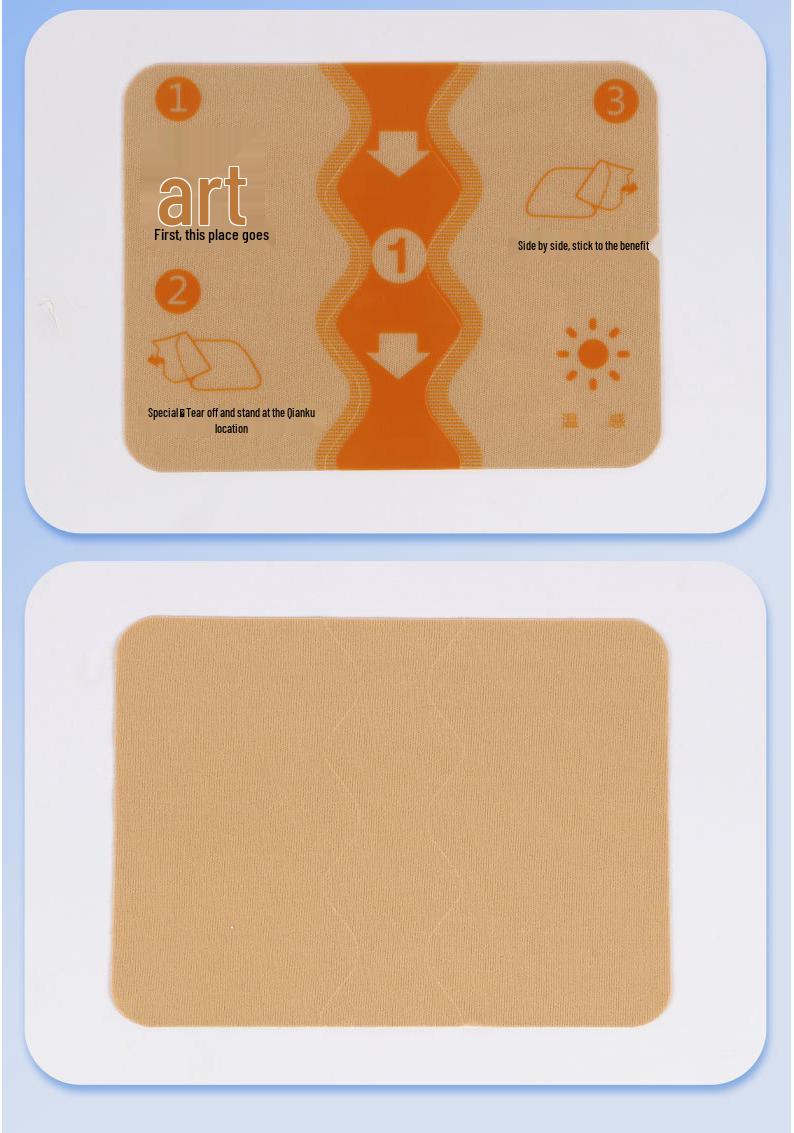 Glucosamine Chondroitin Herbal Soft Patch for Lumbar, Cervical Spine & Joint Pain Relief. Yellow
