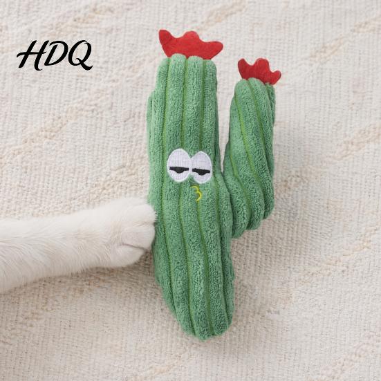 Lightweight Cat Toy Catnip Cactus Toy Stuffed Chew Soft Long-lasting Plush Kitten Kicker for Indoor Cats Biting Kicking Interactive
