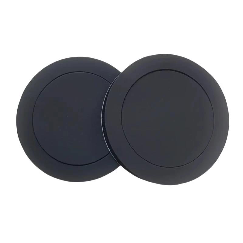 2pcs 6.5" Universal Car Door Soundproof Cotton Speaker Bass Ring Foam Woofer Pad Noise Sound Insulation Ring Accessories Heat Shields 2