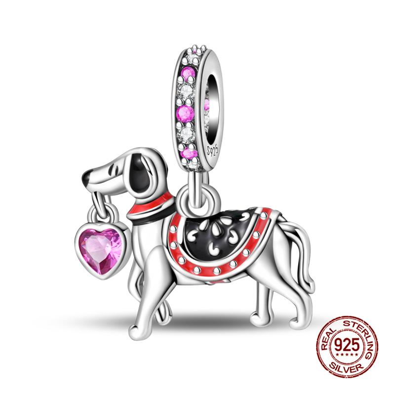 Charms Copper Fit Charms 3Mm Original Bracelet Womens Sunflower Bead Under The Moon Pendant Diy Fine Jewelry Gift New In