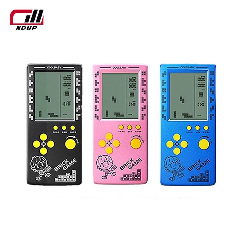 

Игровая консоль NDUP «Тетрис» в стиле ретро с большим экраном 4,1 дюйма, перезаряжаемая, идеально подходит для студентов и детей чёрный