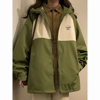 Vintage Harajuku Techwear jope Naiste Oversize Y2k Tänavarõivad Spordijoped Välistingimustes Jaapani Tuulejope Tõmblukuga Kapuutsiga
