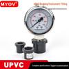 UPVC Female Thread Bushing for Pressure Gauge Instrument Fitting